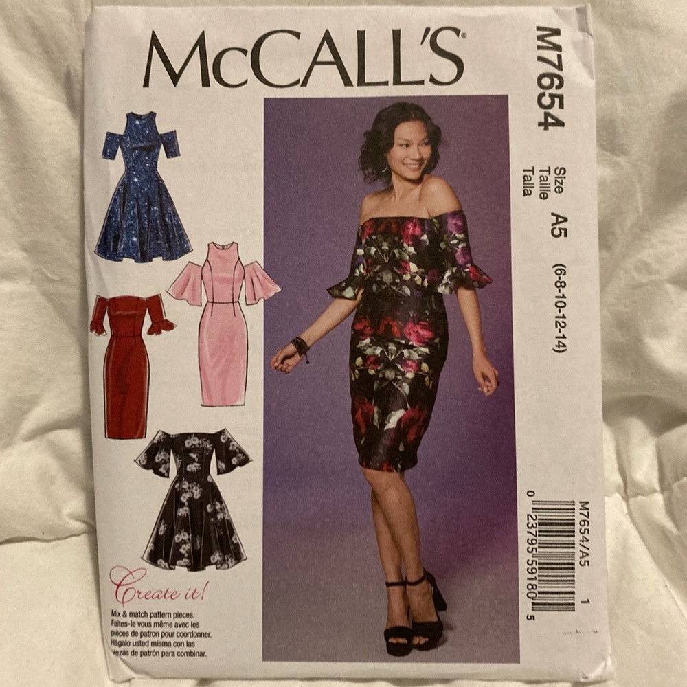 McCall’s Sewing Pattern 7654